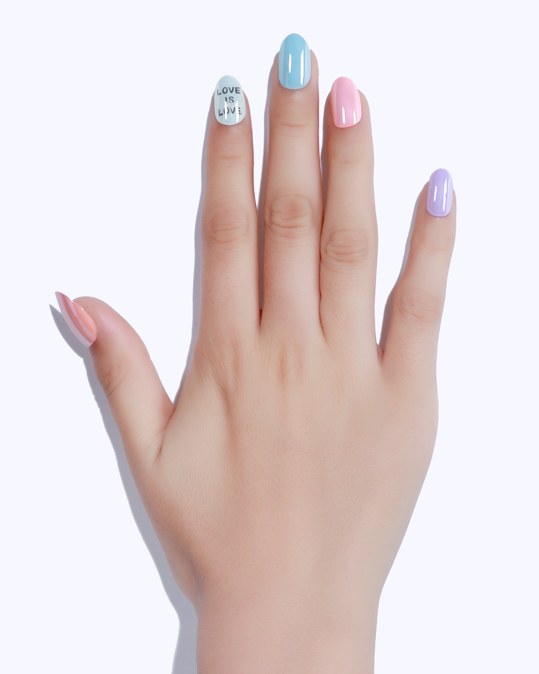 Love is Love Pride Nails