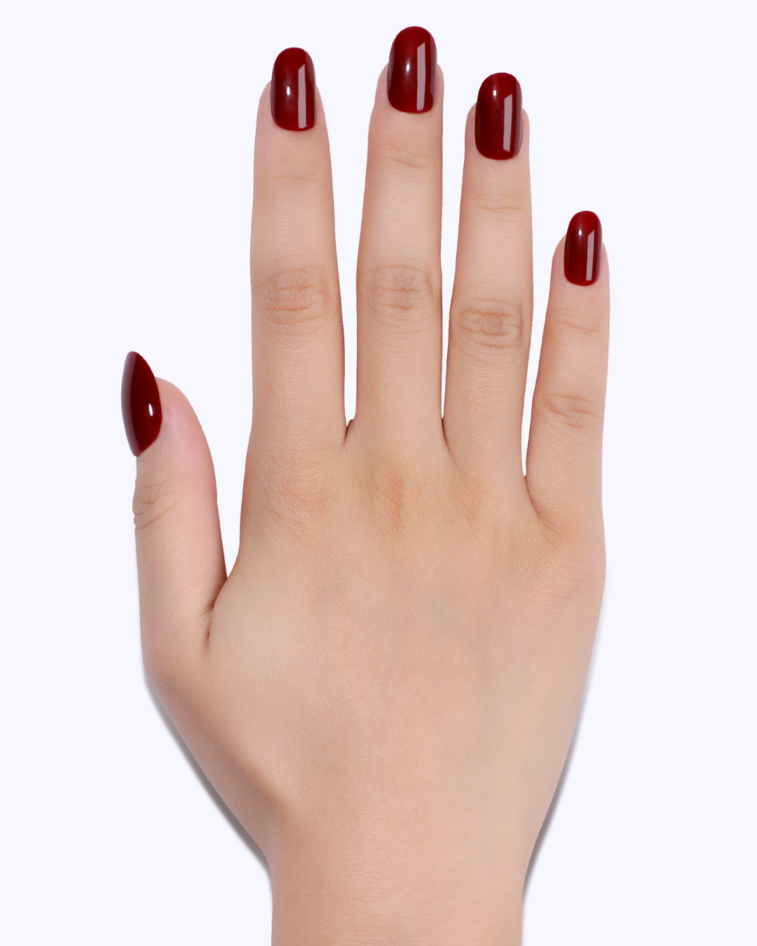 Over The Maroon Press On Nails (24PC)
