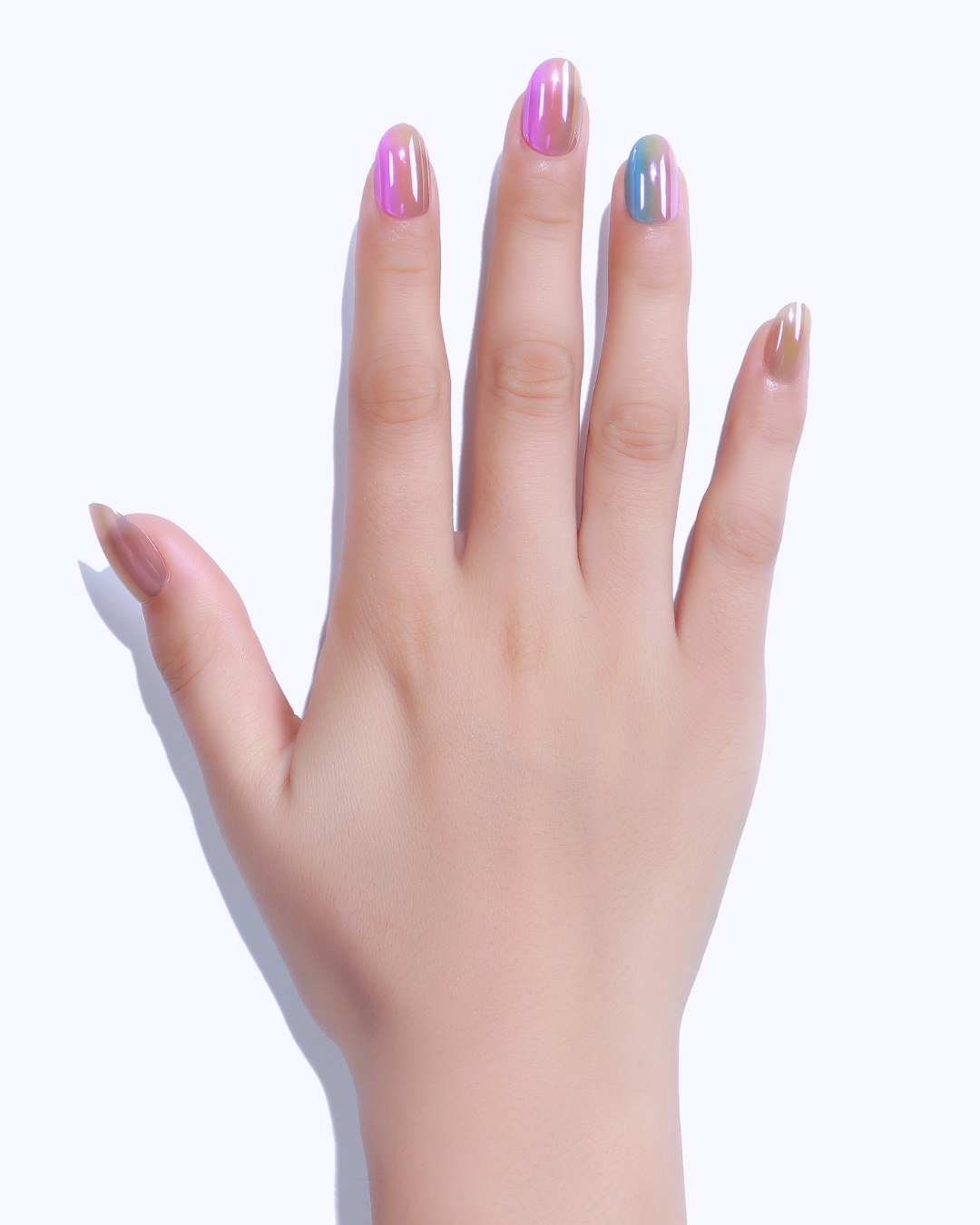 Glossy Press-On Nails