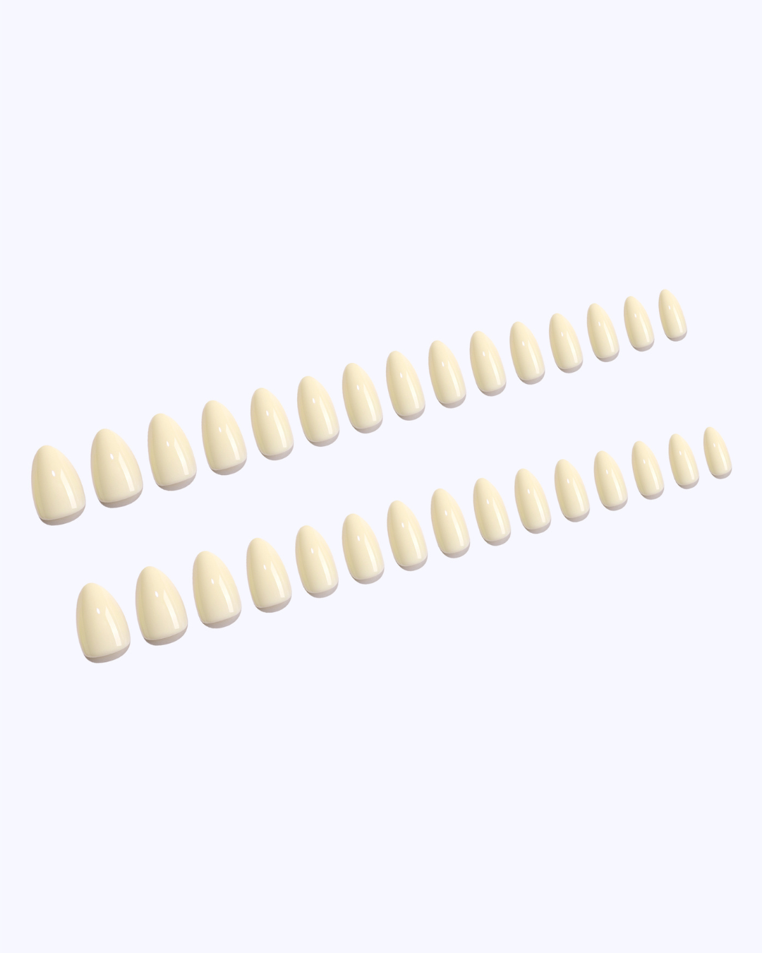 Butter Yellow Press On Nails (30PC)