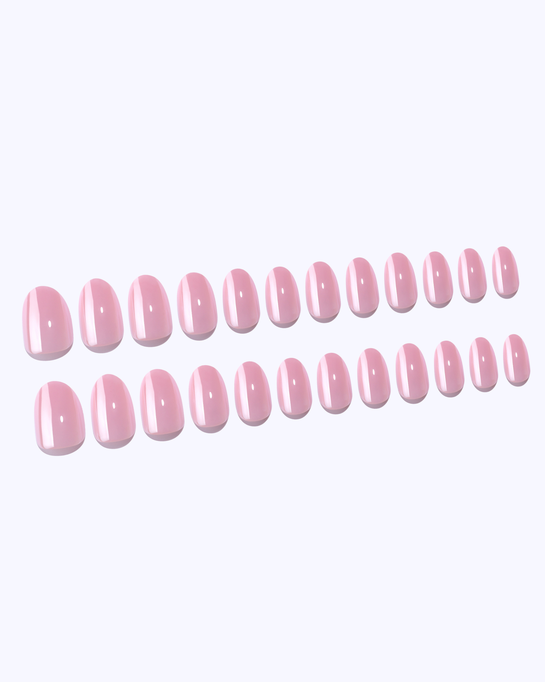 Pink Ribbon Press On Nails (24PC)