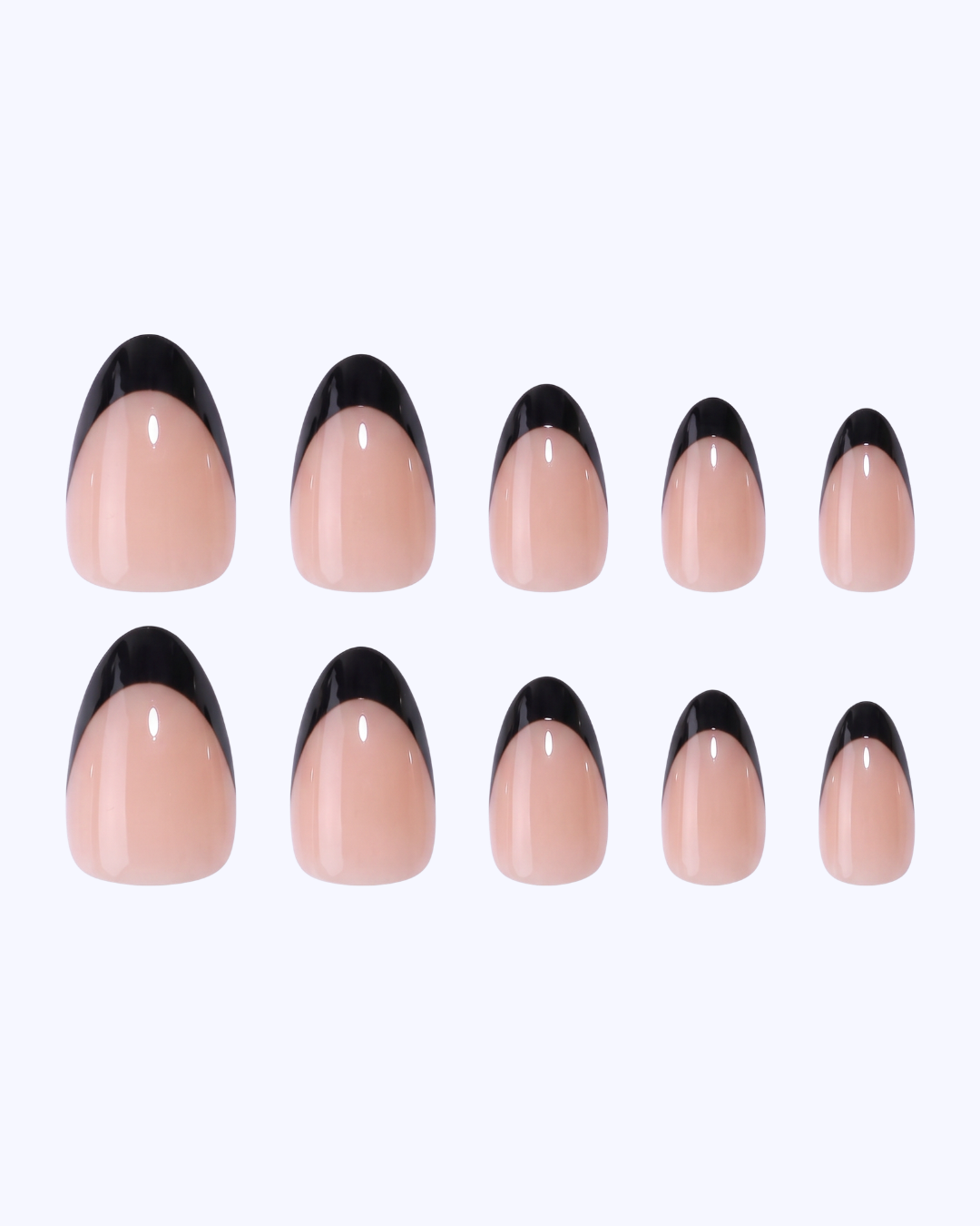 French Noir Press-On Nails (30PC)