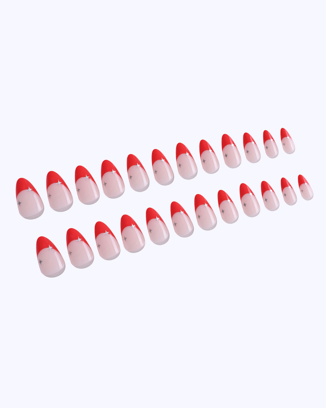 Red My Mind Press On Nails (24PC)