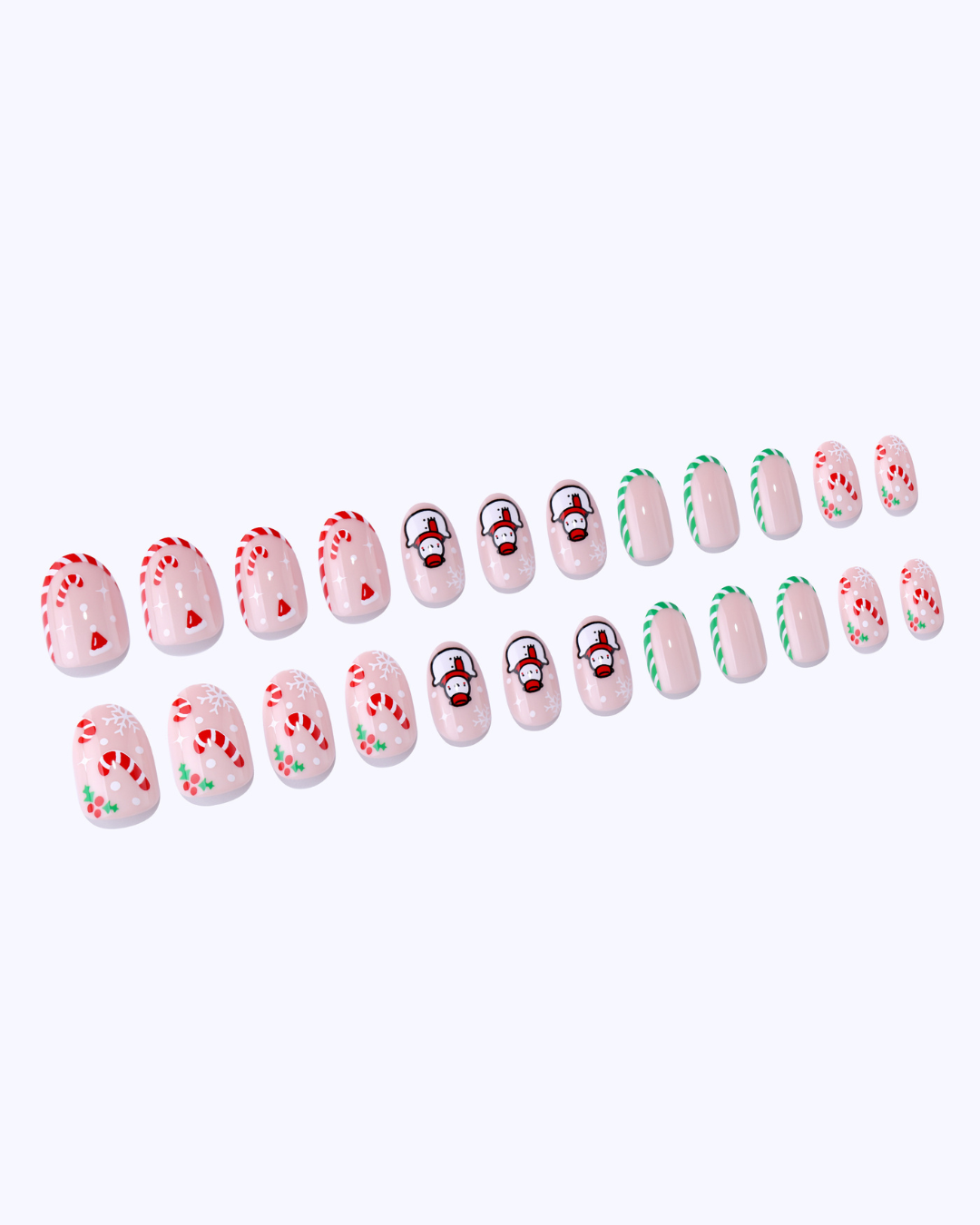 Major Sleigh Press On Nails (24PC)