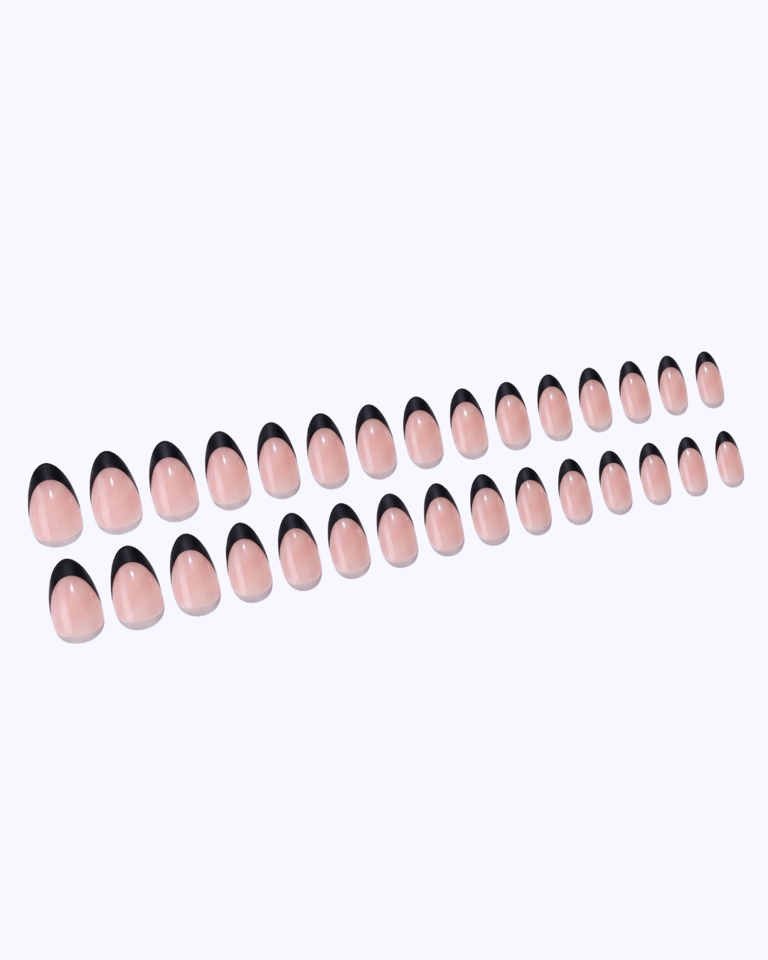 French Noir Press-On Nails (30PC)