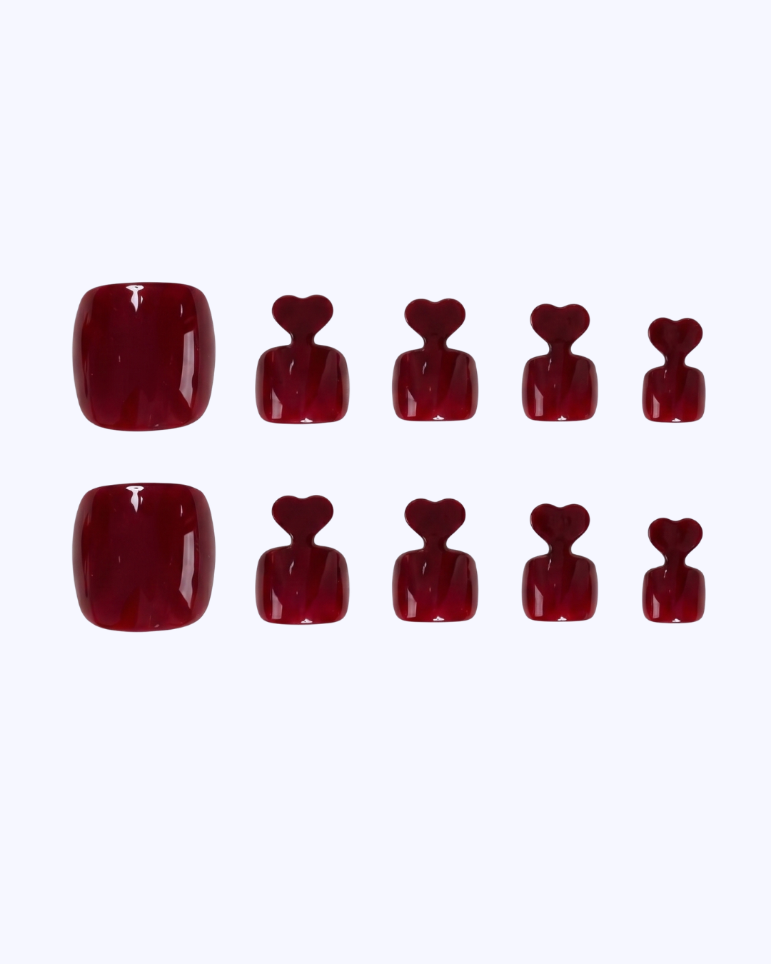 Pour Decisions Press On Toe Nails (32PC)