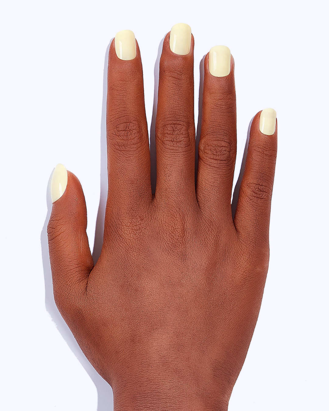Pale Yellow Nails 