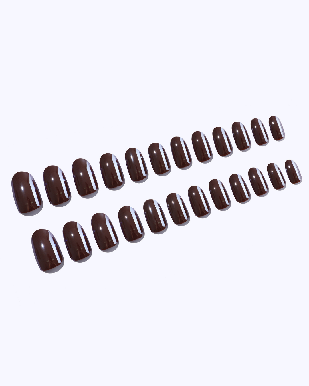 Chocolate Glaze Press On Nails (24PC)