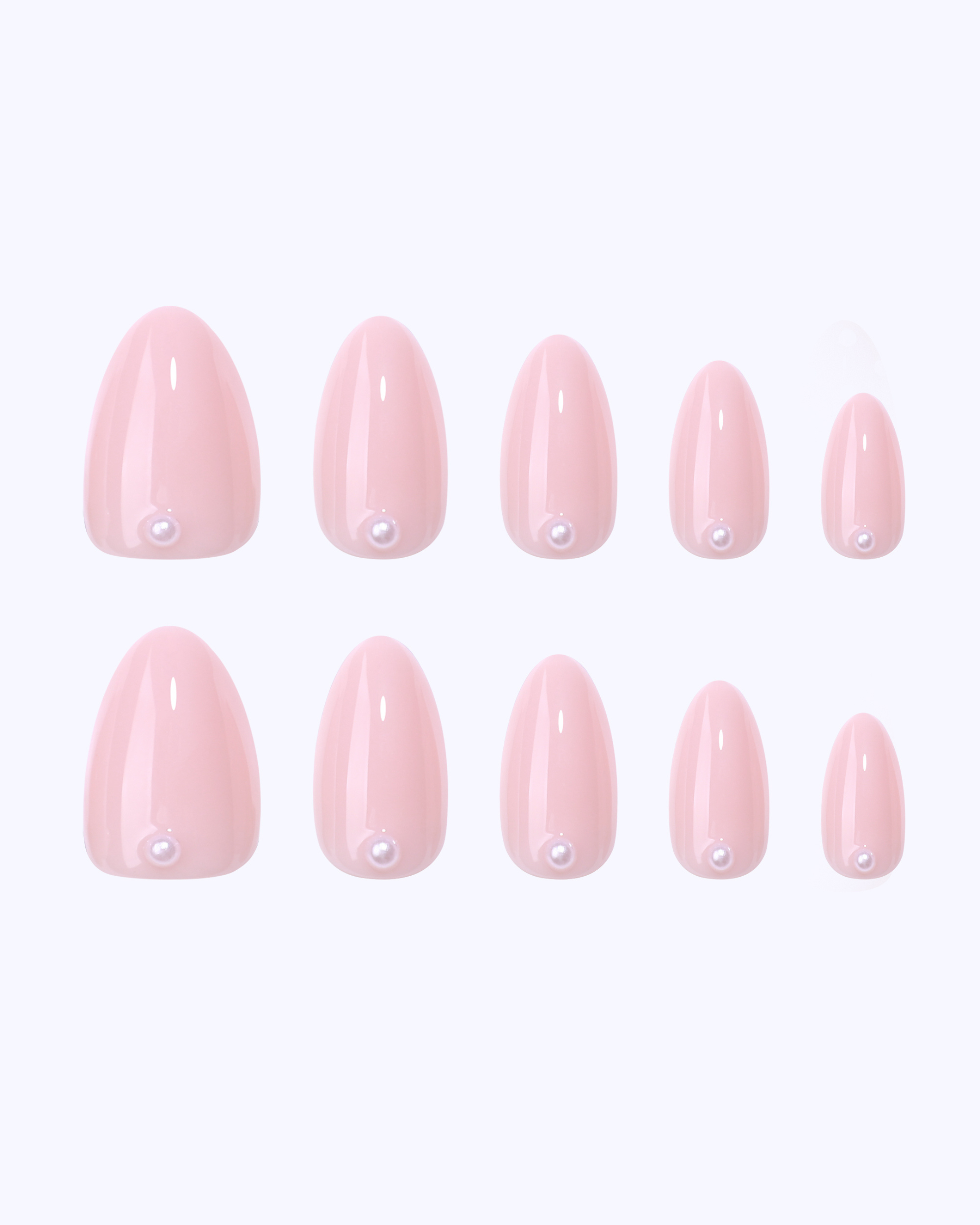 Pearl Pressure Press On Nails (30PC)