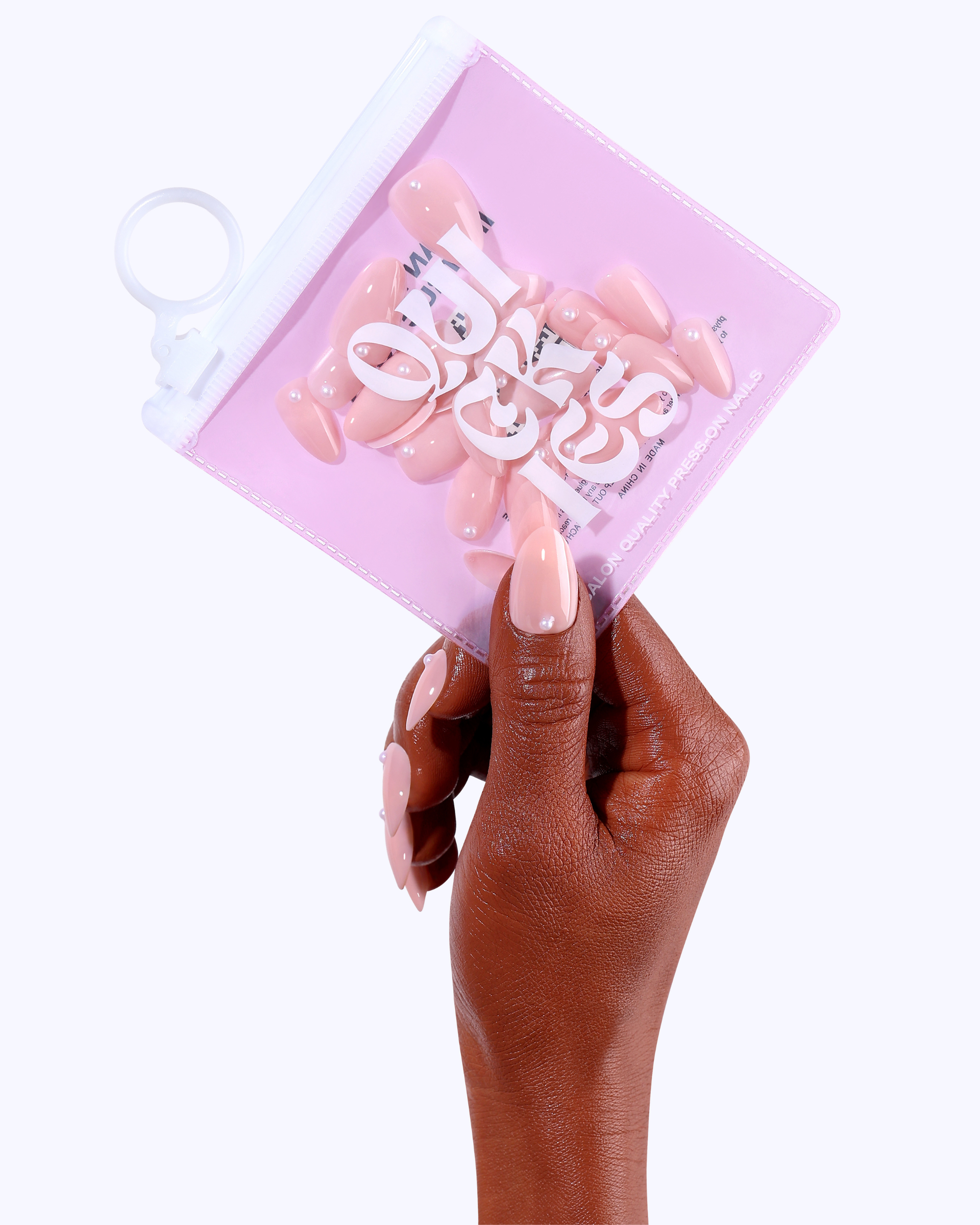 Pearl Pressure Press On Nails (30PC)