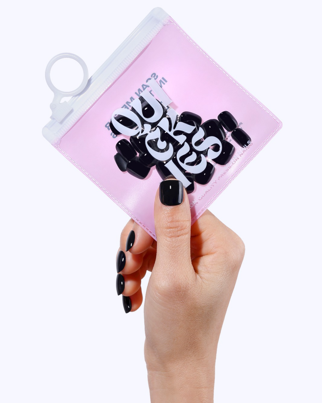 Micro Blackout Press On Nails (32PC)