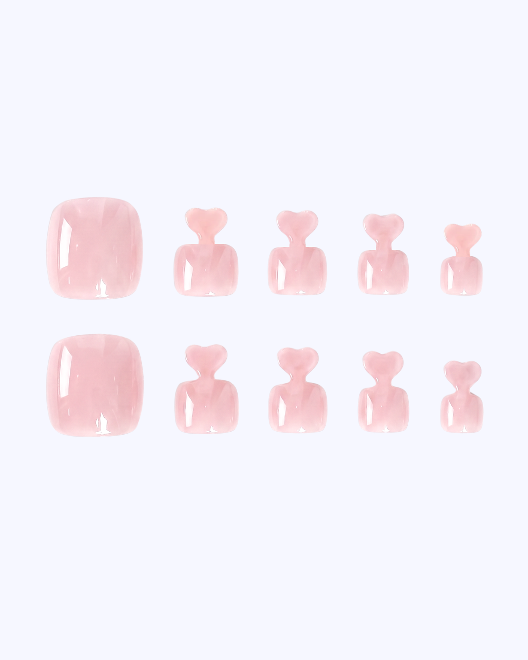 Soft Launch Press On Toe Nails (30PC)