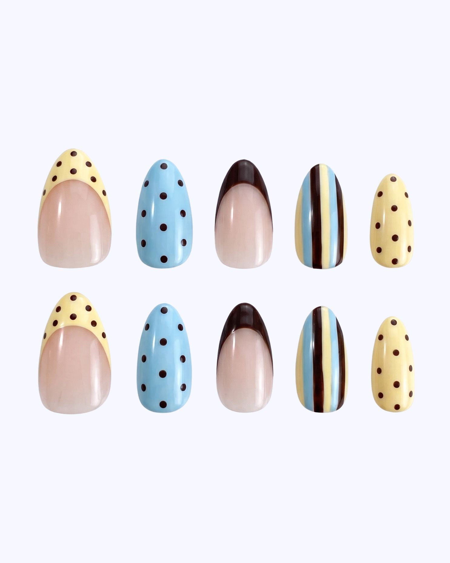 Crossed The Line Press On Nails (30PC)