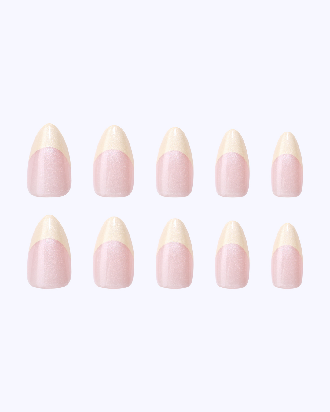 Lemon Glaze Press On Nails (24PC)