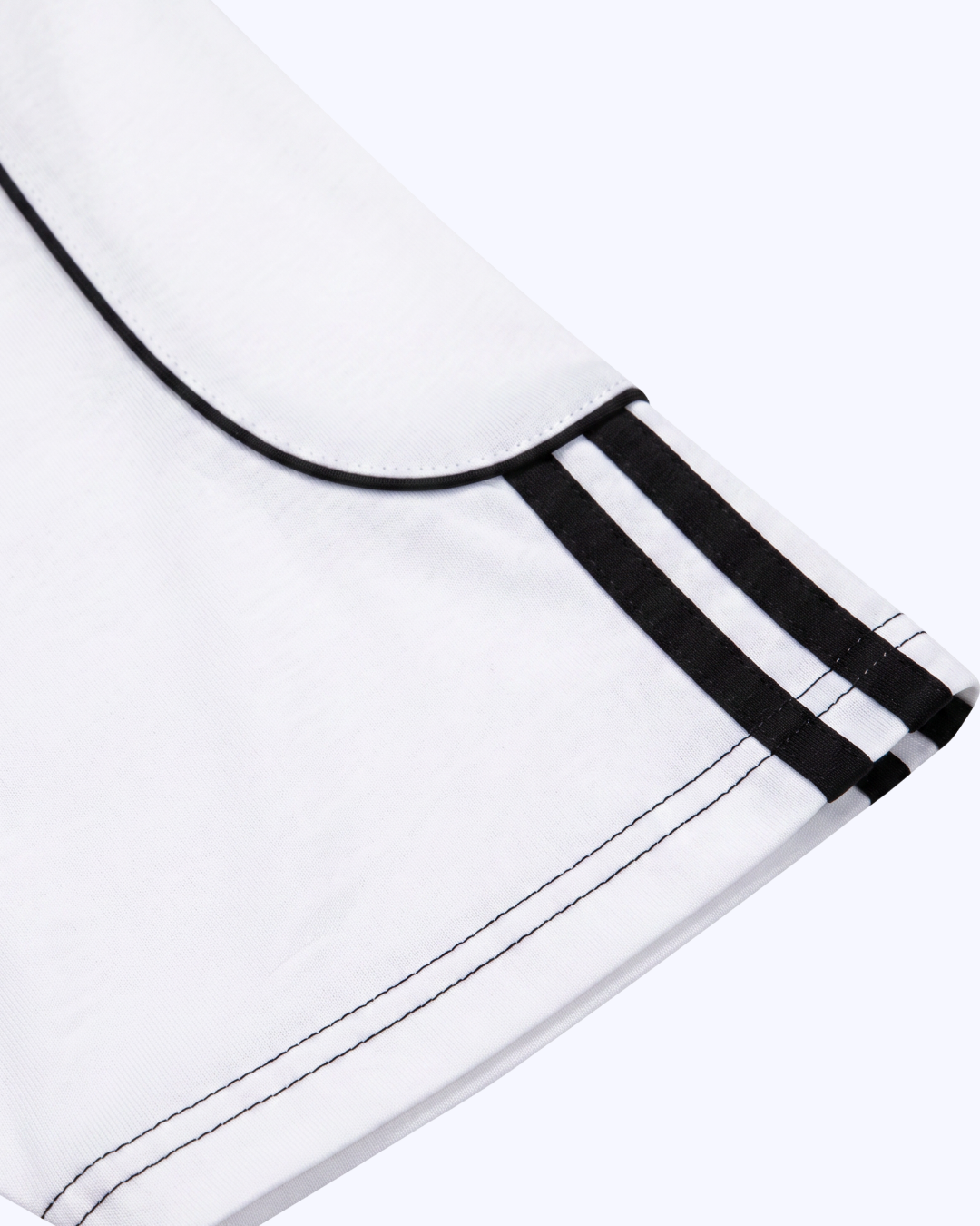 Legacy Athletic Raglan Color Block Tee (White/Black)