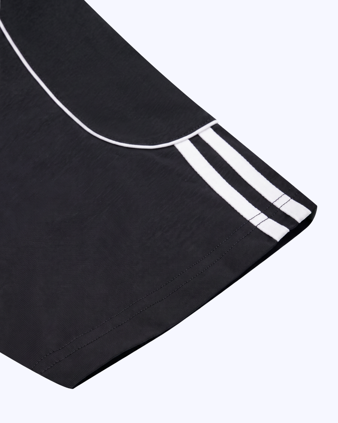 Legacy Athletic Raglan Color Block Tee (Black/White)