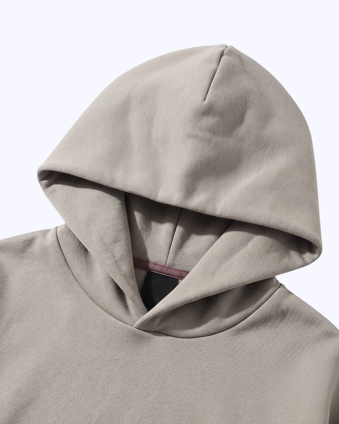 Wanna Have A Quickie? Heavyweight Hoodie (Dove/White)