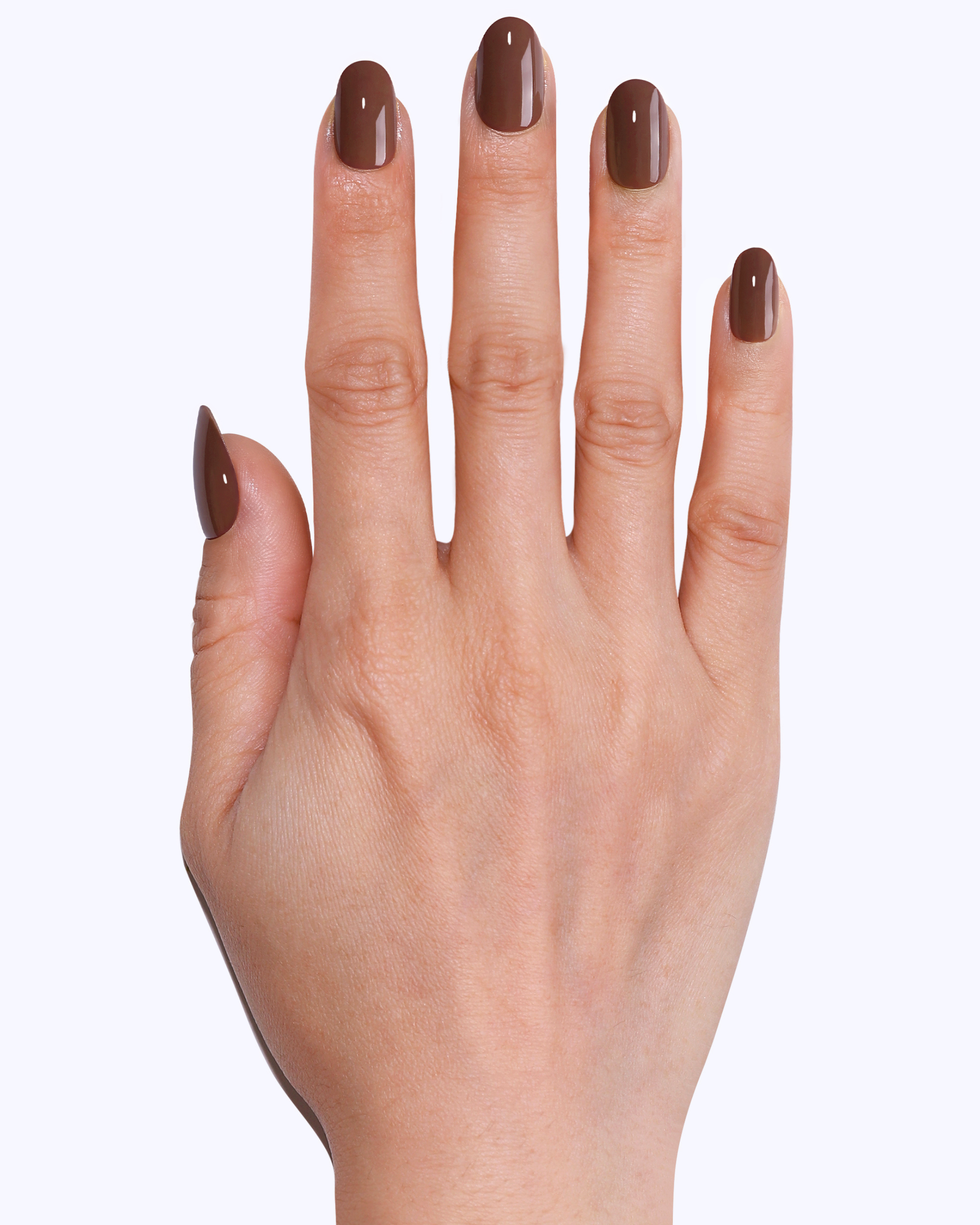 Milk Chocolate Press On Nails (30PC)