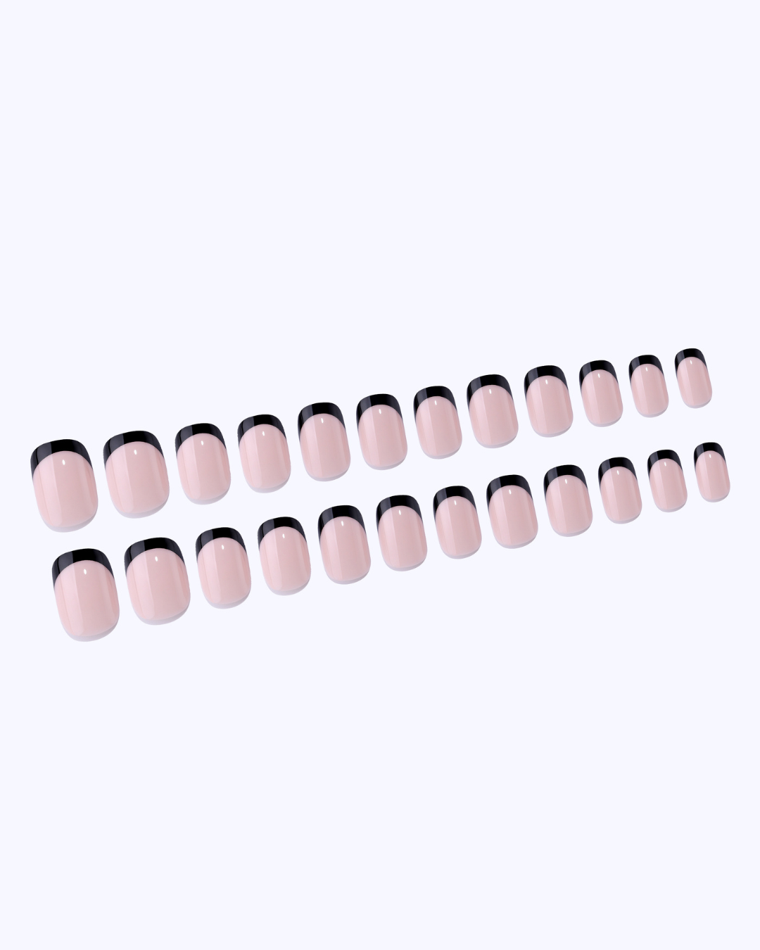 Black To Basics Press On Nails (24PC)