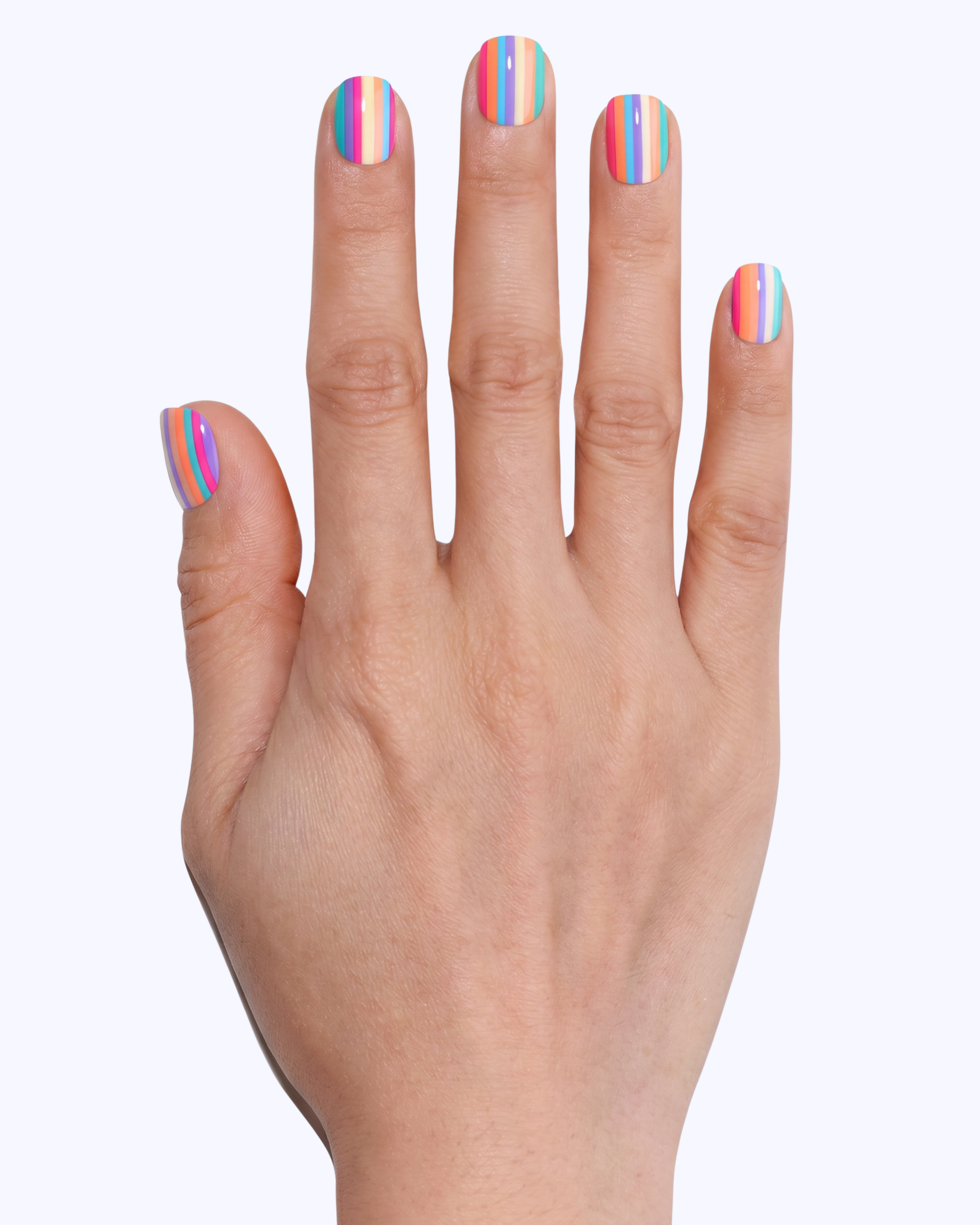 Micro Stripetease Press On Nails (32PC)
