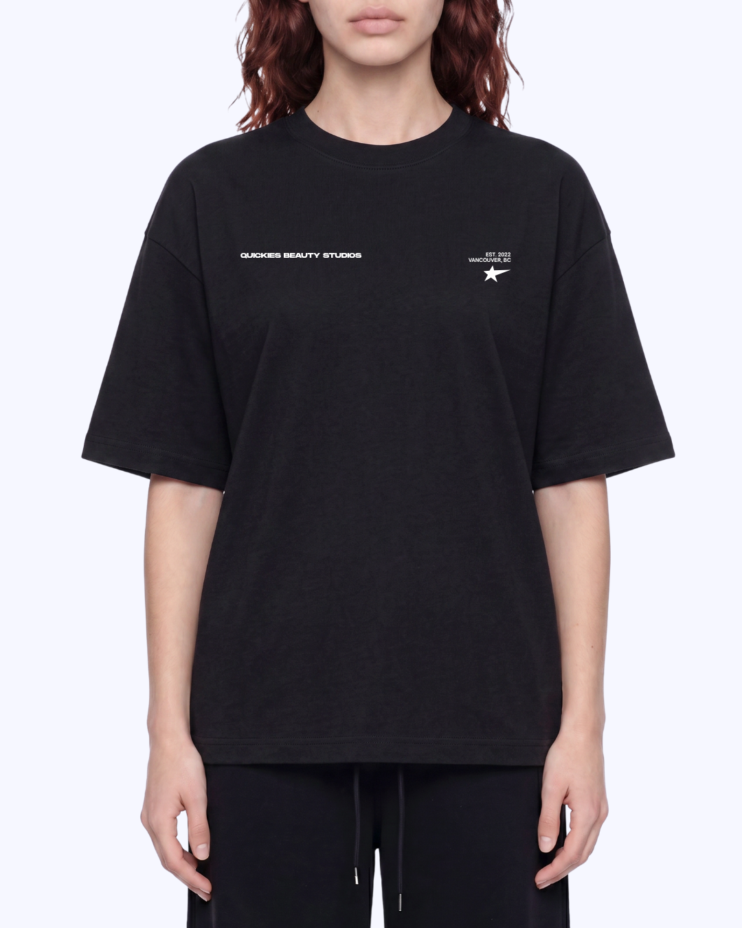 This Is Your Sign Boxy Staple Tee (Black/White)