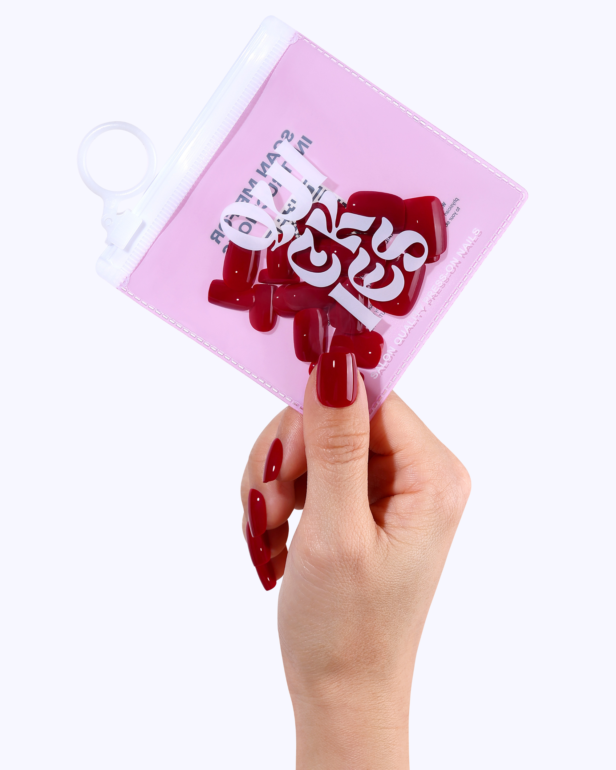 Red Theory Press On Nails (30PC)