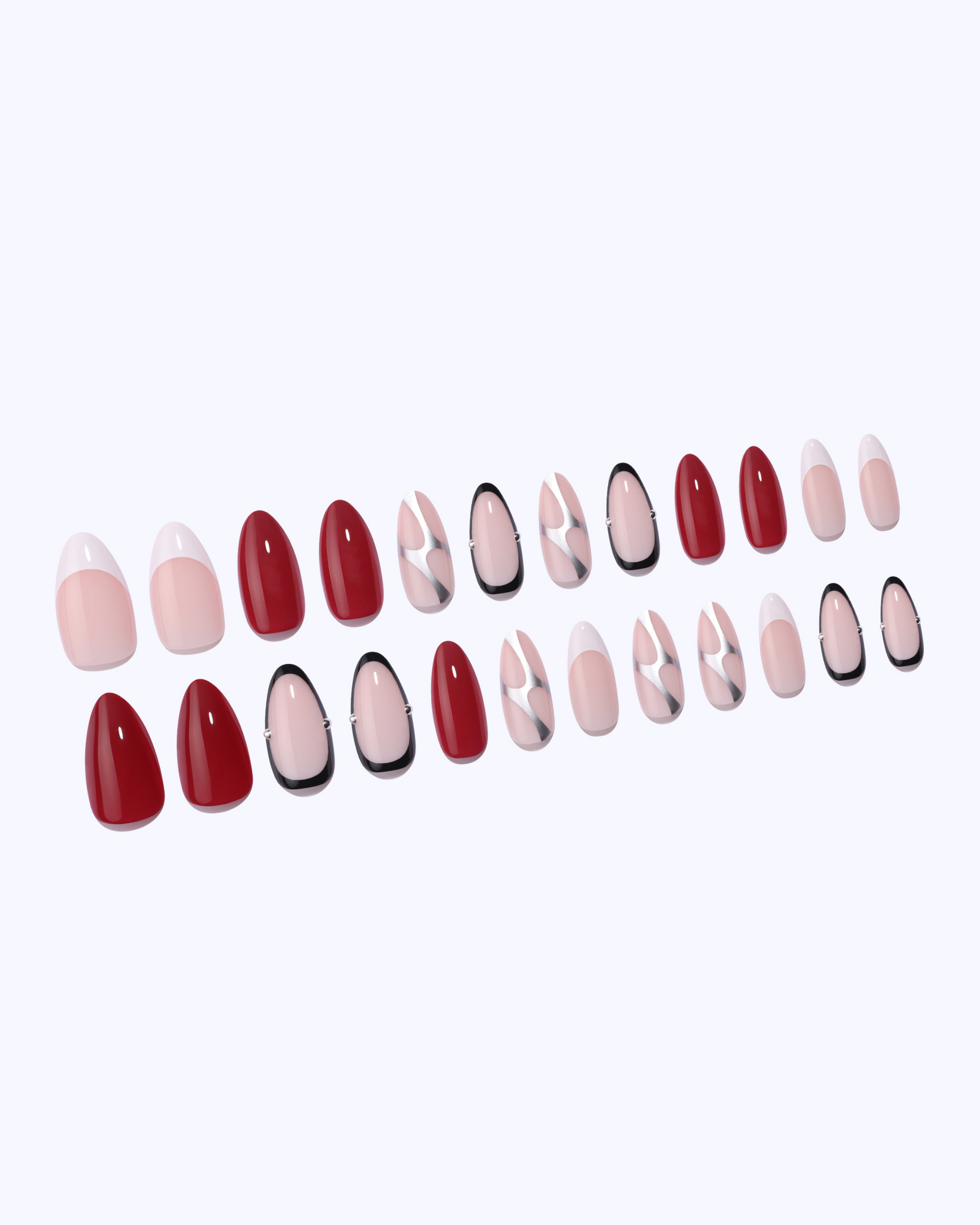 The Katie Maloney II Press On Nail Bundle (5 Sets)