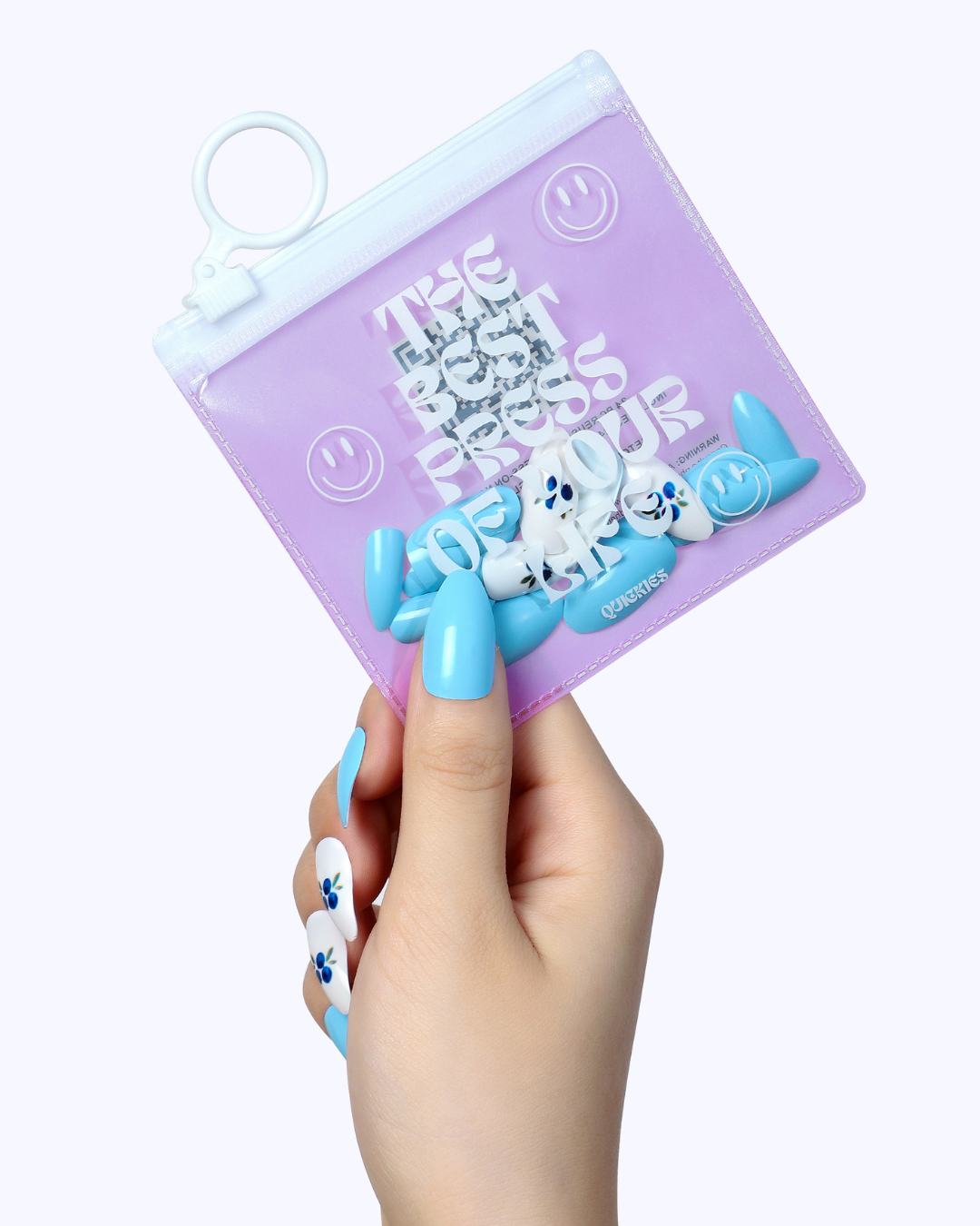 Blueberry Milk Press On Nails (24PC)