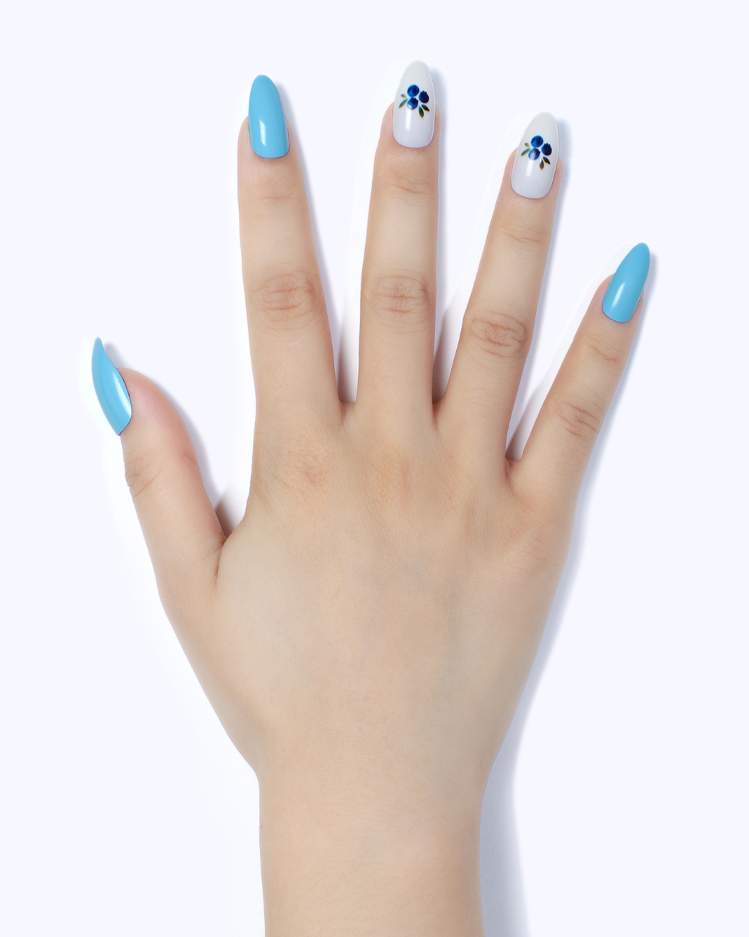 Blueberry Milk Press On Nails (24PC)