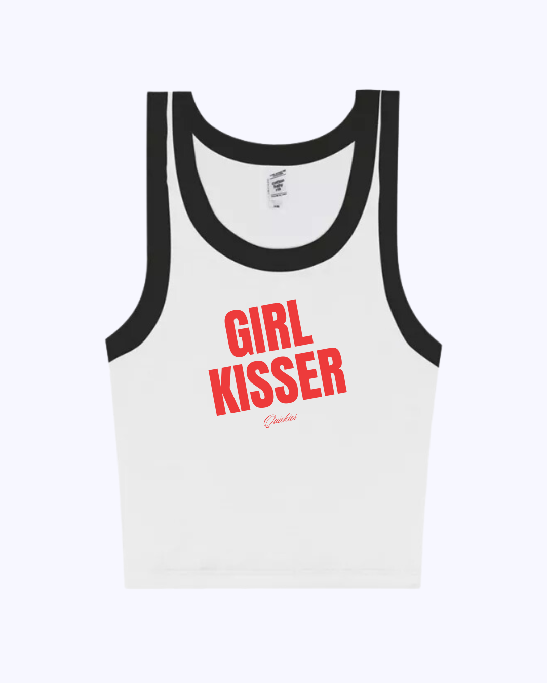 Girl Kisser Cropped Rib Tank (Limited Edition)
