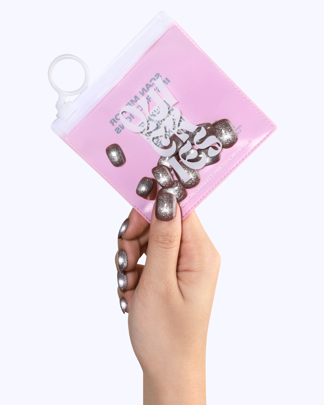 Mini Brown Sugar Press On Nails (24PC)