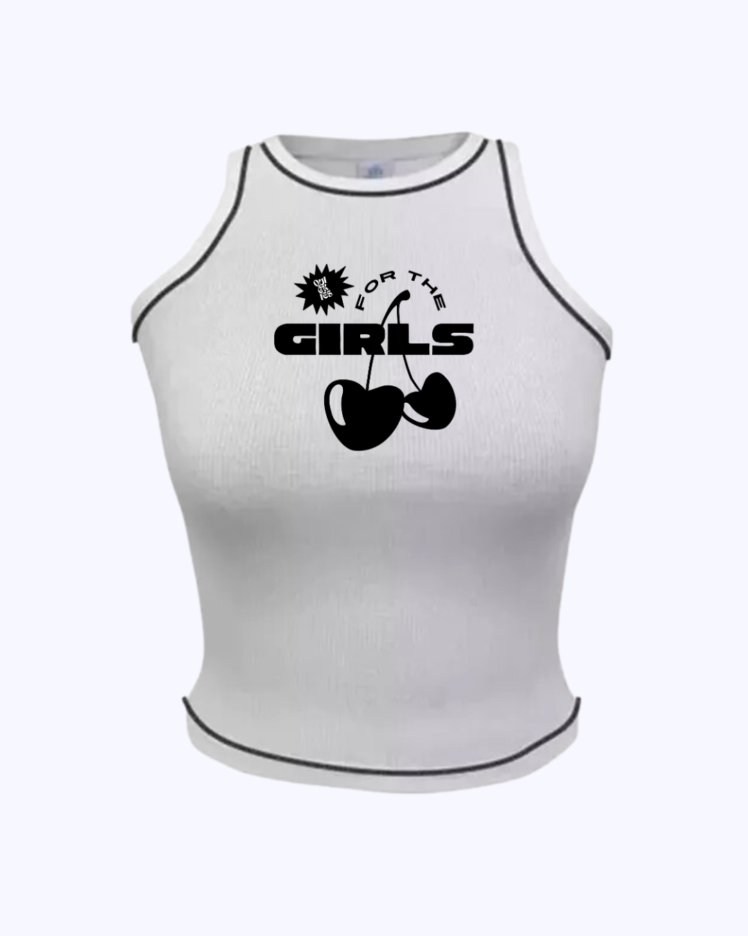For The Girls Cropped Stitch Tank (Limited Edition)