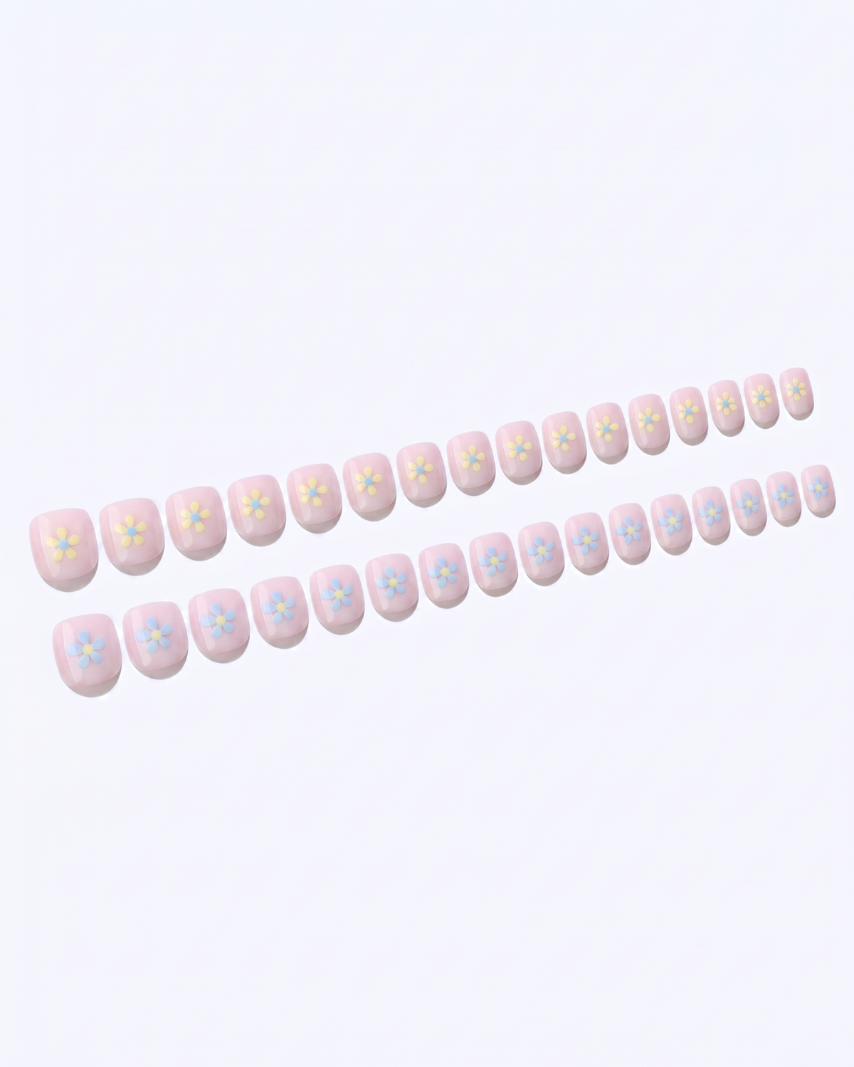 Micro Oopsie Daisy Press On Nails (32PC)