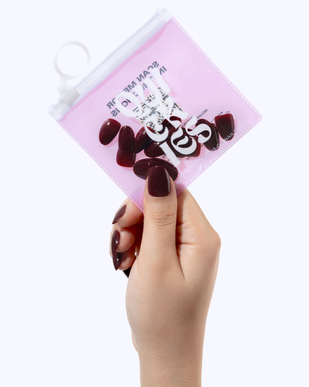 Black Cherry Press On Nails (30PC)