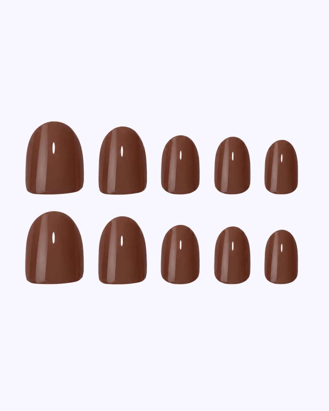 Chocolate Kiss Press-On Nails (30PC)