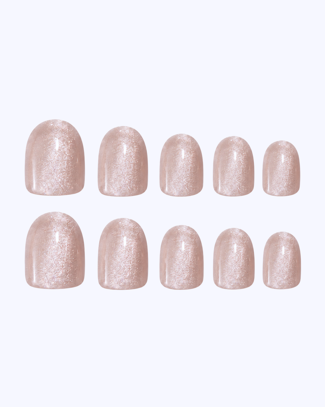 Shimmer Down Press-On Nails (24PC)