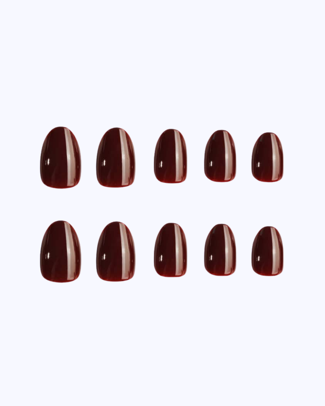Black Cherry Press On Nails (30PC)