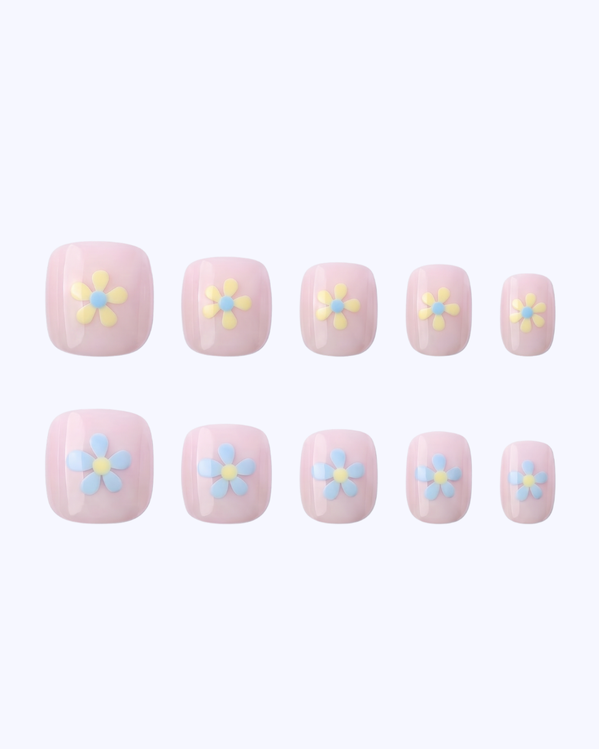 Micro Oopsie Daisy Press On Nails (32PC)