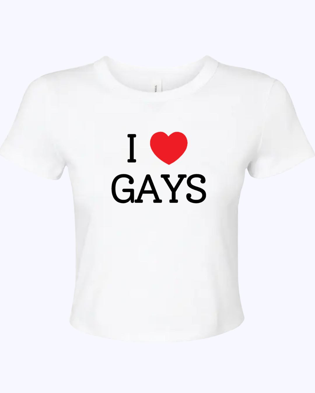 I Heart Gays Baby Tee (Limited Edition)