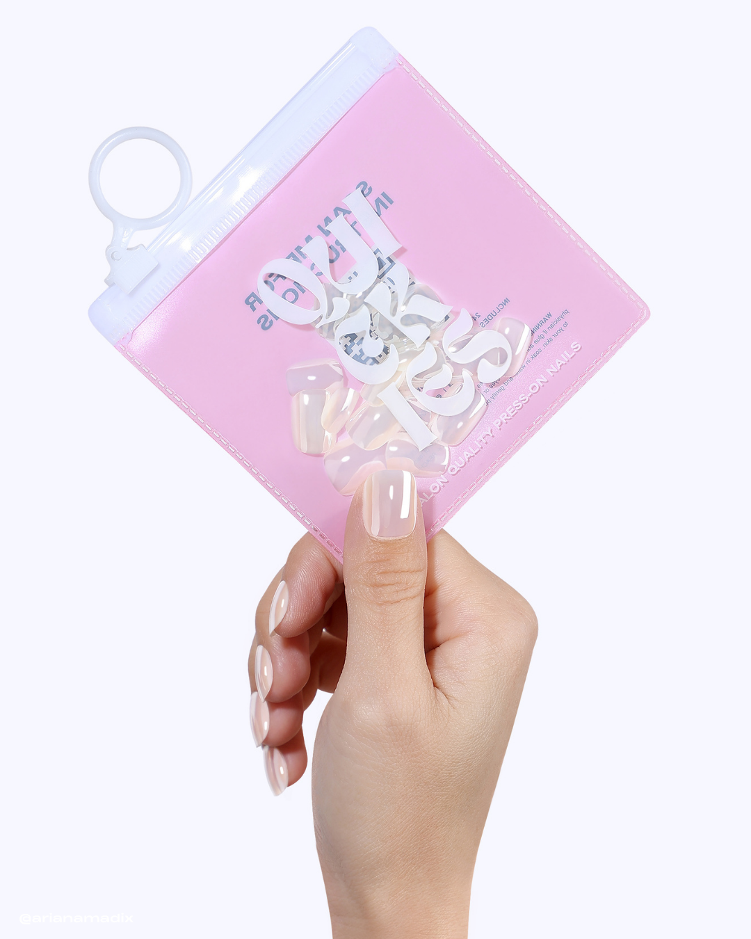 Mini Glazed Donut Press On Nails (24PC)