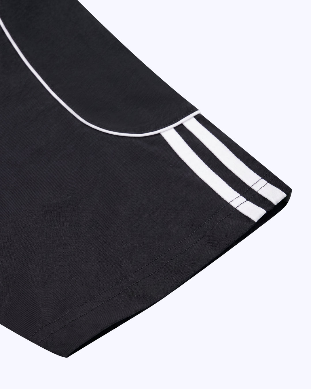 Legacy Athletic Raglan Color Block Tee (Black/White)