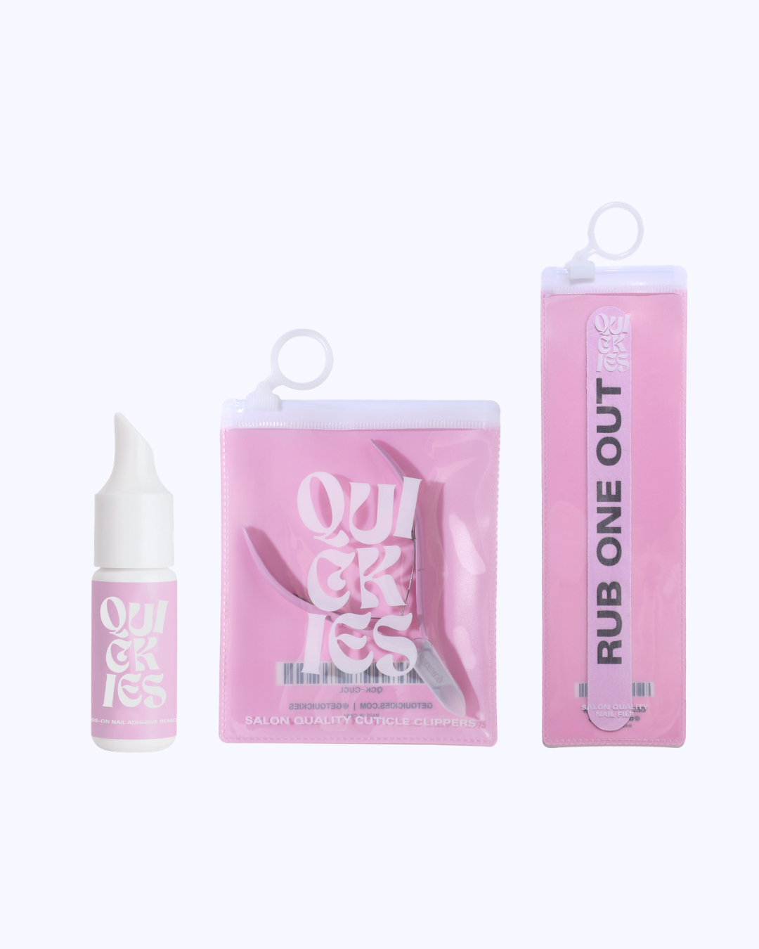 Finish Me Off Press-On Nail Care Bundle