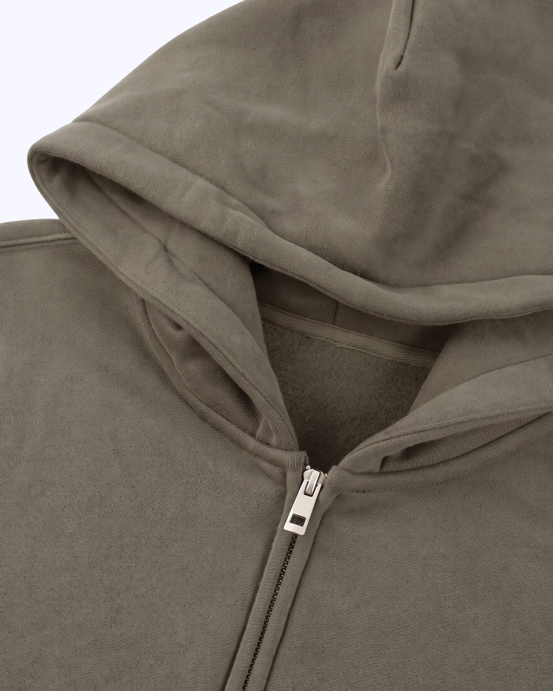 This Is Your Sign Double Zip Fleece Hoodie (Coffee/Bubblegum)