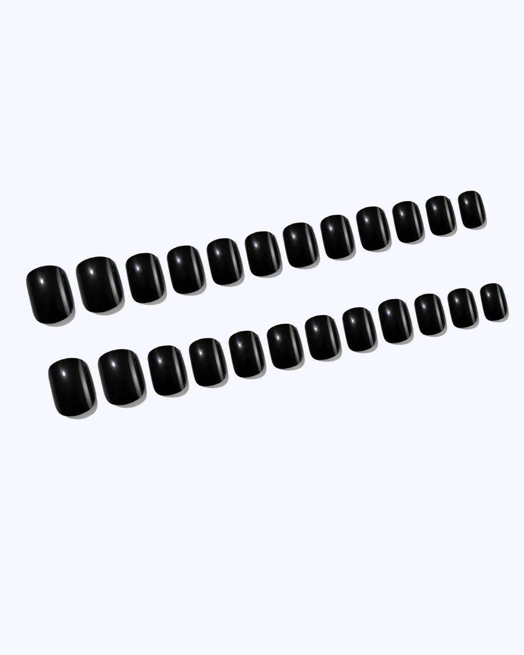 Mini Blackout Press On Nails (24PC)