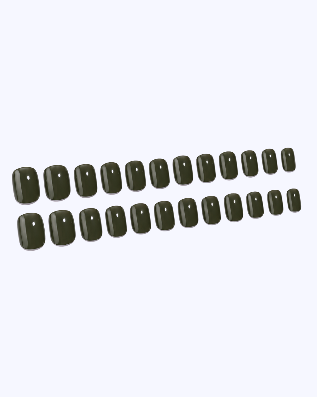 Olive Night Long Press-On Nails (24PC)