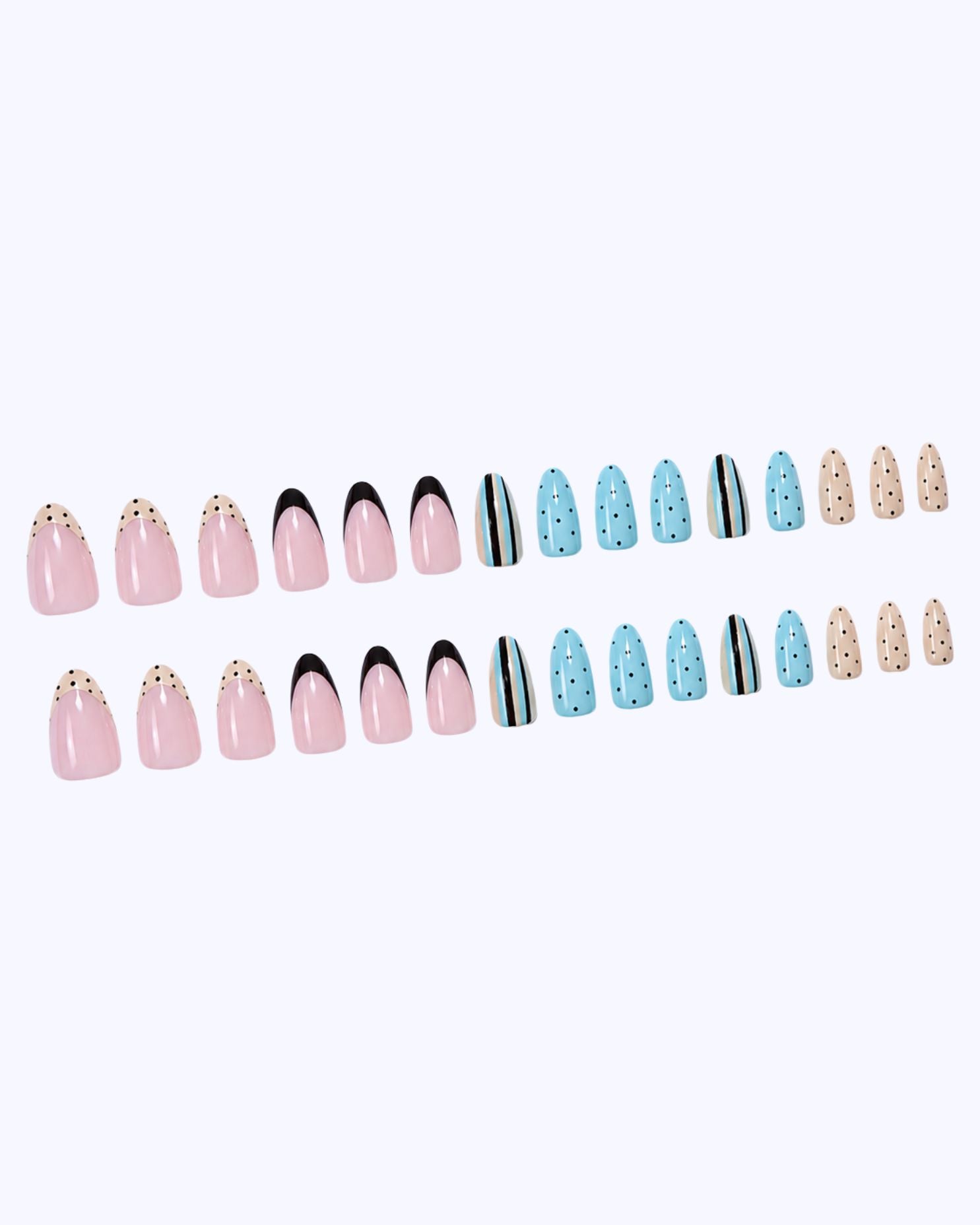 Crossed The Line Press On Nails (30PC)