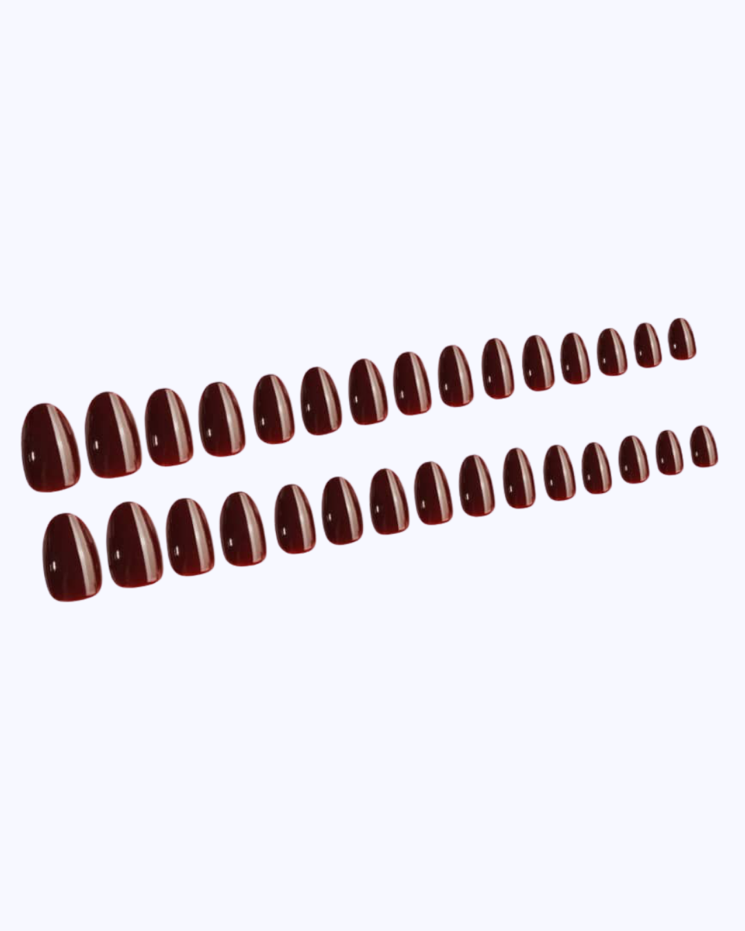 Black Cherry Press On Nails (30PC)