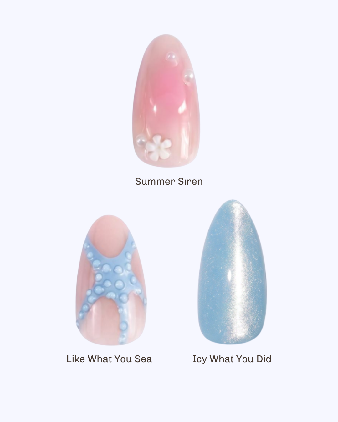 Beach Please Press-On Nail Bundle