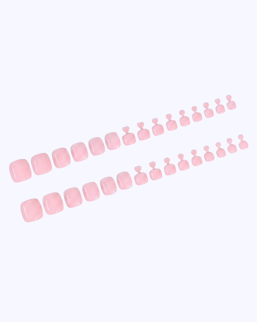 Pinkgasm Press On Toe Nails (32PC)