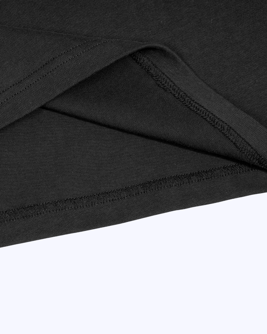 Studio Boxy Raglan Colour Block Stitch Tee (Black/White/Butter)